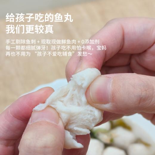 【有机无添加鱼丸】顺丰冷冻发货南都湖有机鱼丸子无添加无防腐剂婴儿辅食火锅食材 商品图4