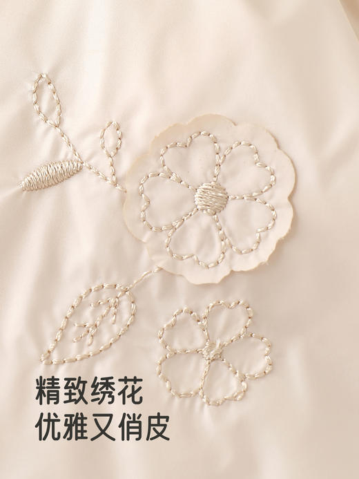 【高定系列】英氏女童羽绒服冬季连帽抗菌外套儿童保暖防寒超韧绒YRWXJ4R063A 商品图4