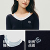 森马针织衫女冬短款假两件撞色刺绣修身2025新款小性感小心机上衣 商品缩略图3