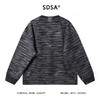 52089SDSA男士秋冬新款痞帅男装韩版扎染撞色缝线设计圆领卫衣百搭时尚 商品缩略图5