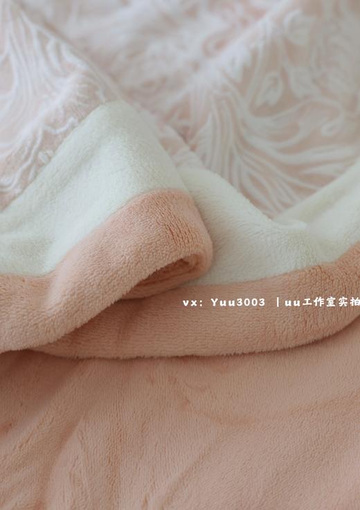 高品质特价牛奶绒｜母婴标准。雕花轻奢四件套，宝宝绒~ 商品图7