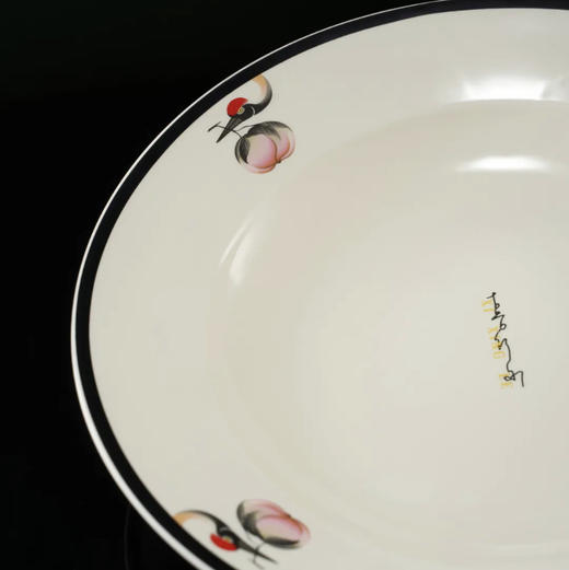 喜行乐/仙桃引鹤草帽盘 商品图2