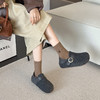【YW】无忧购毛毛勃肯鞋女厚底加绒鞋秋冬新款外穿懒人鞋6673（截单后3-5天发货） 商品缩略图7