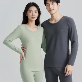 狂野橘子·羽绒蛋白暖气衣套装，男女款保暖衣，暖、轻、软，给你熊熊暖意