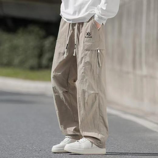 D102902男女同款伞兵裤防水冲锋裤2025秋季机能休闲裤 商品图7