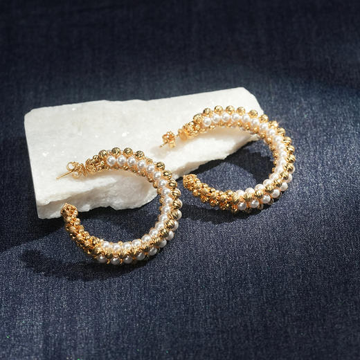 北京仓｜SORU-Siciliana-Alessia Hoop 耳环［英国设计师］ 商品图1