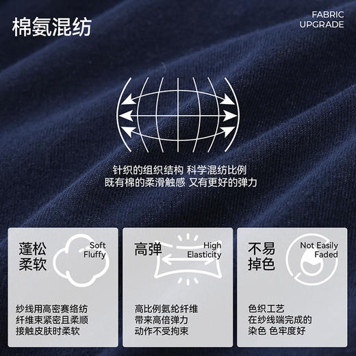 【加绒仿牛仔风铃裤】森林棠25春款女百搭修身高弹力喇叭裤 商品图3