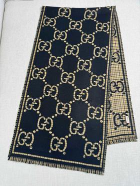 古驰 经典提花大G字母围巾（DSX）