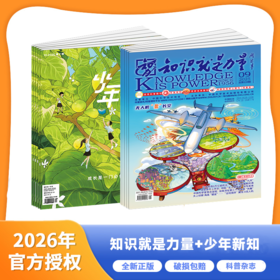 【2026.1-2026.12 | 初中组合刊】《知识就是力量》+《少年新知》两刊组合【HZ】