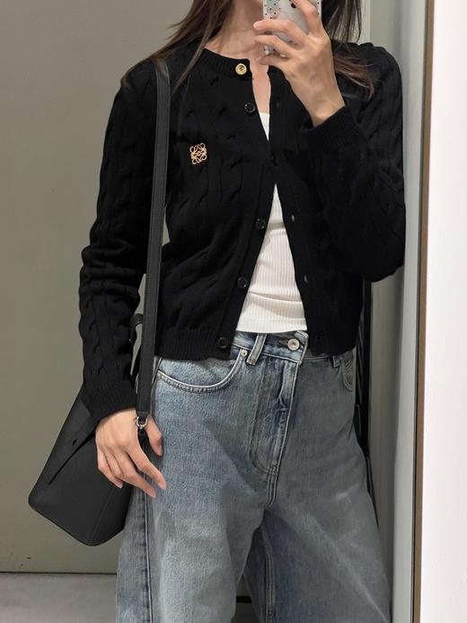 罗意威 25秋冬新款麻花针织开衫（TM） 商品图6