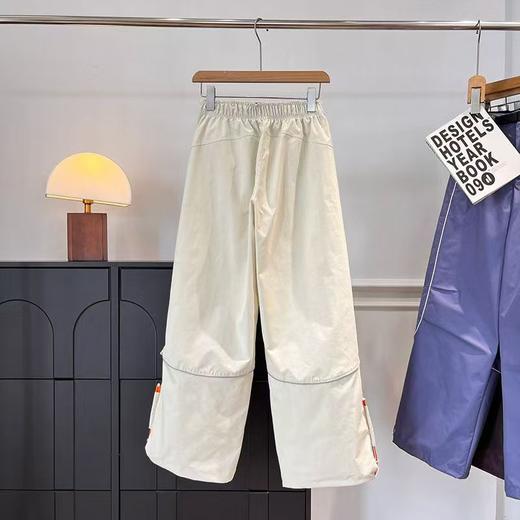 大厂订单！2025户外运动秋冬三防弧形分割机能裤抽绳长裤休闲工装裤女款！ 商品图4