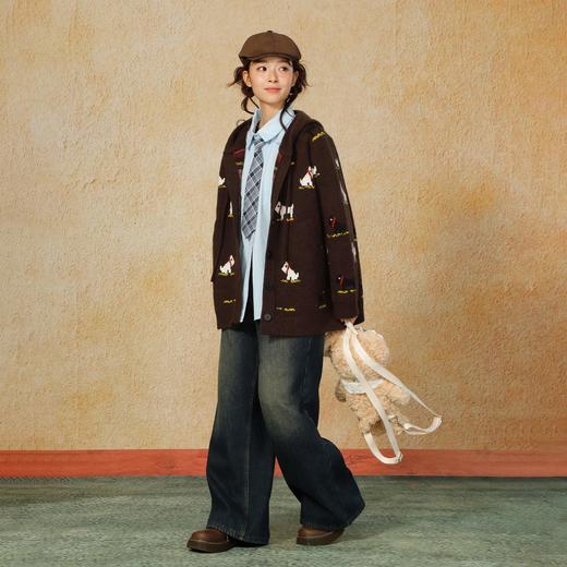 时尚百搭卡通毛衣开衫外套-纪念日百货门店同款167101495 商品图1