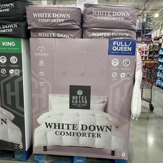 Hotel Grand 500TC白羽绒五星级羽绒被 美国代购，无中文标签，介意慎拍 商品图6