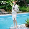 AD法式名媛短款西装外套半身裙两件套2022秋冬新款小香风套装女 商品缩略图3