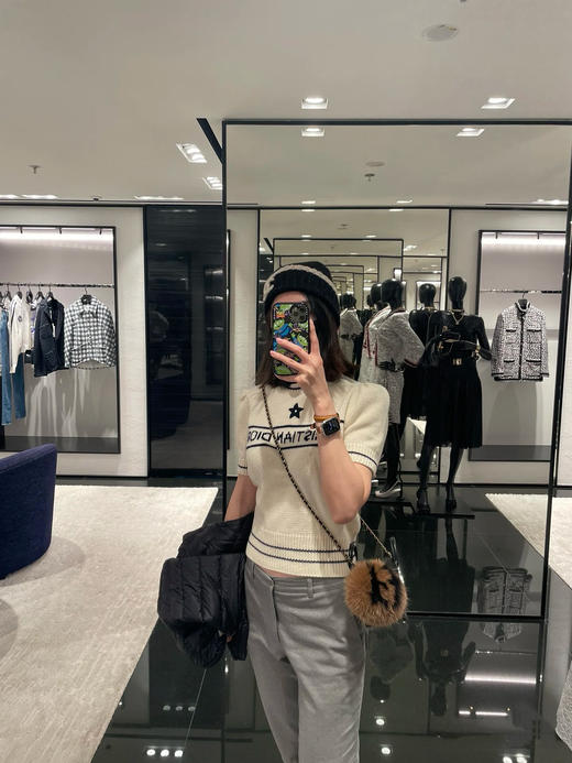 DIOR 迪奥25 早春幸运星毛织经典款短袖（ZY*TM） 商品图2