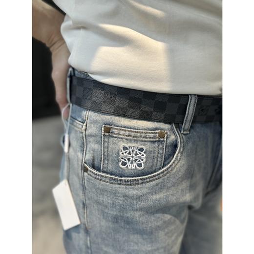 罗&威LOEWE 牛仔裤男士直筒裤（裤子正码正拍‼️波哥穿33即可） 商品图7