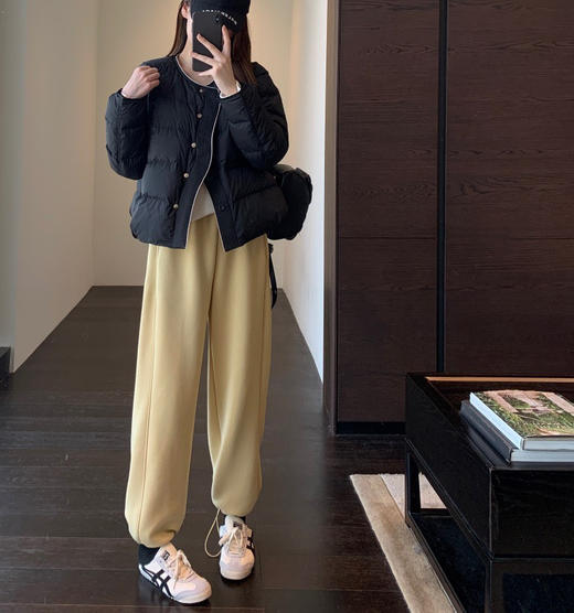 秋冬奥粒绒加厚卫裤运动裤 商品图6