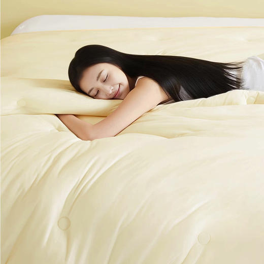 贝彤暖羊纤柔被Cb5362黄色200*230cm 商品图4