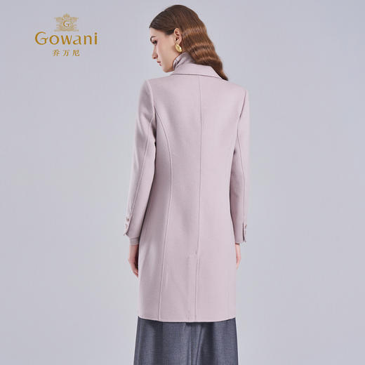 【羊绒】乔万尼羊毛羊绒大衣女秋冬新款西装设计外套ET4A876 商品图4