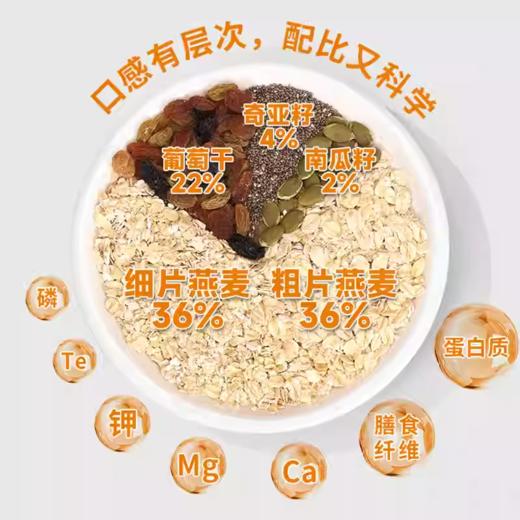 豪斯佳敦澳洲原装进口葡萄干坚果混合冲饮燕麦片500克 商品图4