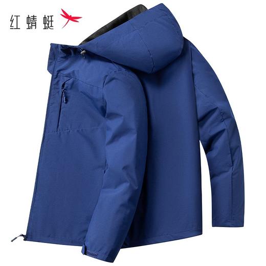 红蜻蜓商务夹克防风外套男2025春秋季新款防泼水户外休闲男士上衣 商品图6