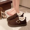 【YW】无忧购厚底加绒勃肯鞋新款复古保暖休闲一脚蹬时尚棉鞋雪地靴A-3（截单后3-5天发货） 商品缩略图6