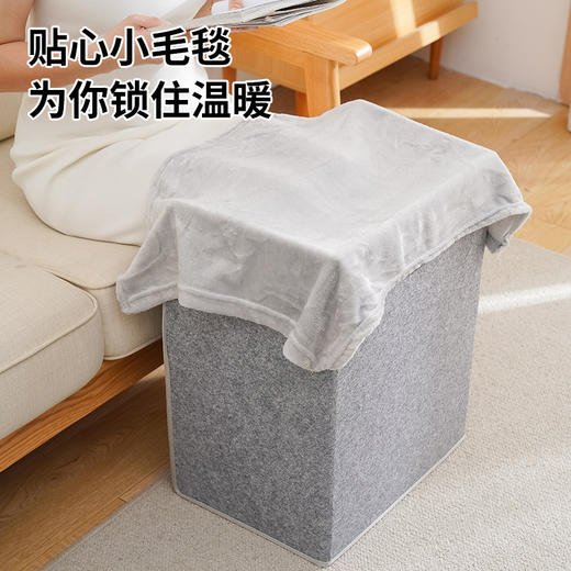 冬季【新款暖脚器圆围暖脚器】三围暖脚宝 办公室腿部桌下取暖神器  商品图2