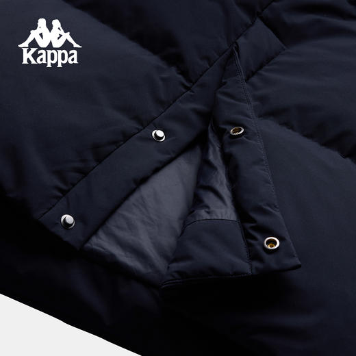 Kappa 2025冬季新款 鹅绒 长款连帽运动羽绒服 男K0F72YY42 商品图3