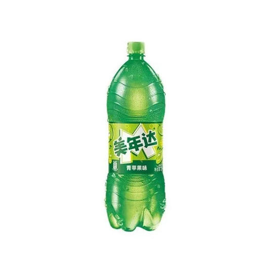 美年达Mirinda 青苹果味汽水碳酸饮料2L/瓶 商品图0