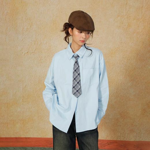 加厚磨毛学院衬衫配领带-纪念日百货门店同款167293280 商品图2