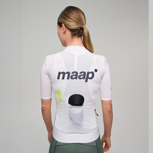 MAAP 女士Training 系列 短袖骑行服 白色 商品图1