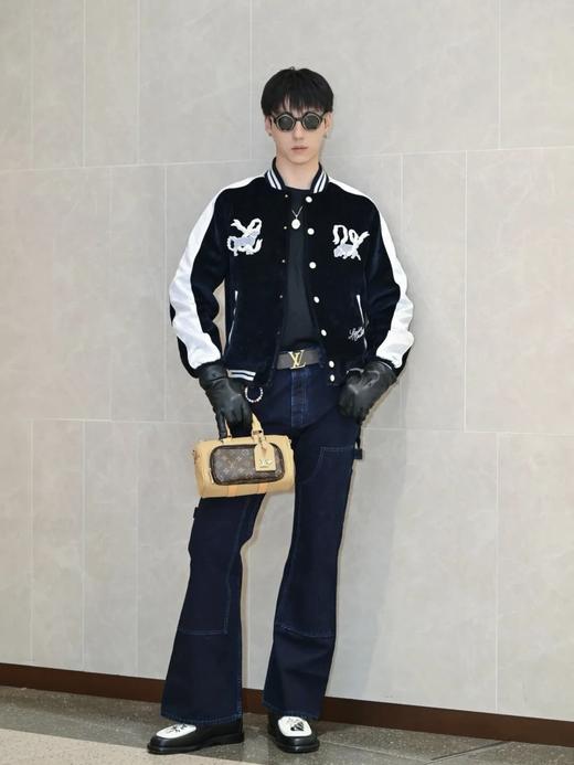 驴家 25FW珍珠丝绒丹宁横须贺夹克（DY） 商品图1