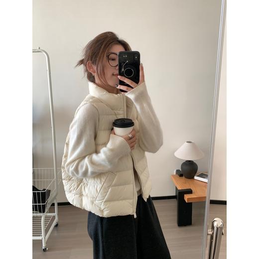 宽松显瘦松软拉绒羊毛衫！2025女秋冬纯色百搭无缝一体套头羊绒感毛衣！ 商品图6