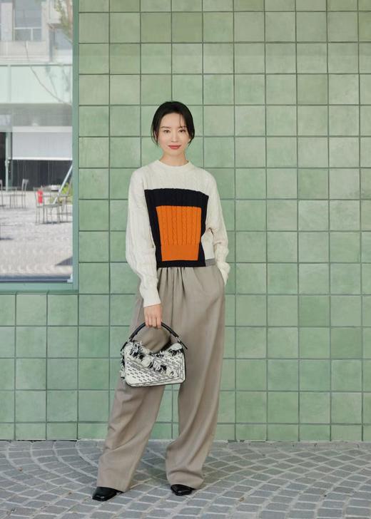 罗意威 25秋冬新款麻花撞色图案毛衣（TM） 商品图0