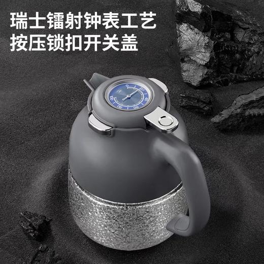 日本品牌定制！钛内胆！4个纯钛水杯！食品级带茶漏带温显保温壶咖啡壶套装 商品图4
