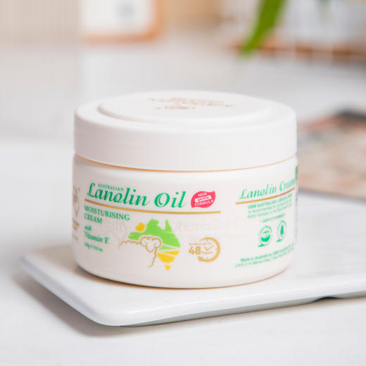 热卖！「全家可用的面霜」全新3代 澳洲GM绵羊油ve霜滋养膏面霜身体乳250g/瓶保湿补水 商品图11