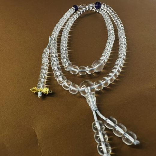 白水晶佛珠 商品图0