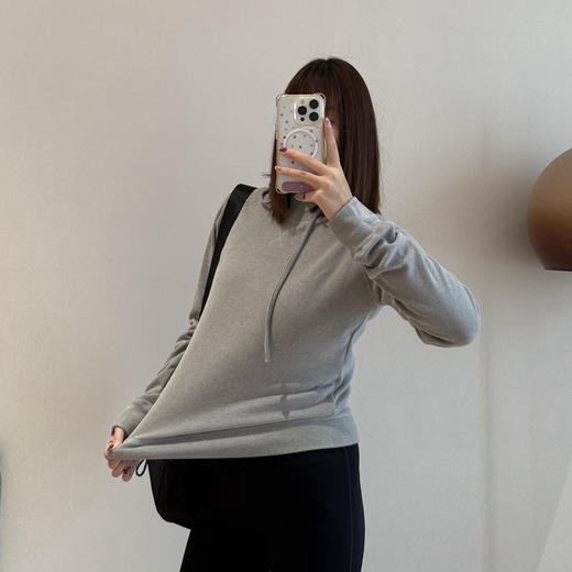 黑钻石山羊绒高领毛衫卫衣帽衫102707 商品图9