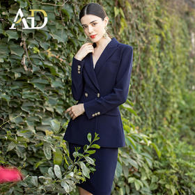 AD高端职业套装女总裁范西装时尚气质公务员面试女装商务经理套裙