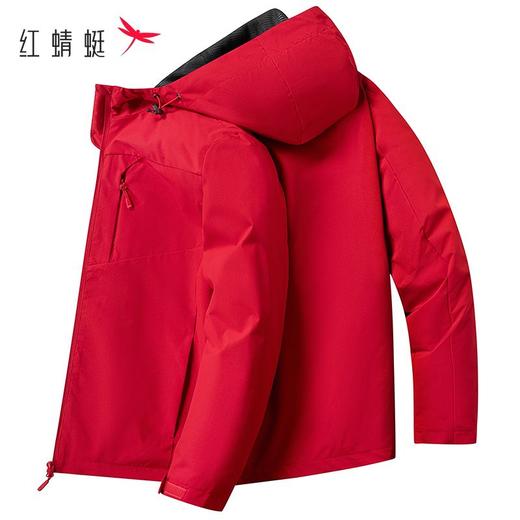 红蜻蜓商务夹克防风外套男2025春秋季新款防泼水户外休闲男士上衣 商品图5