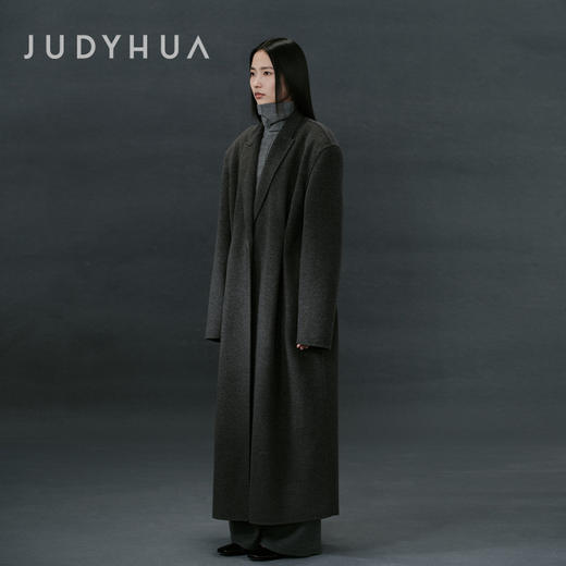 JUDYHUA 边界系列双面呢大衣 商品图1