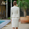 AD职业装气质女神范套装无领西装外套女高端职业正装经理工作服 商品缩略图4