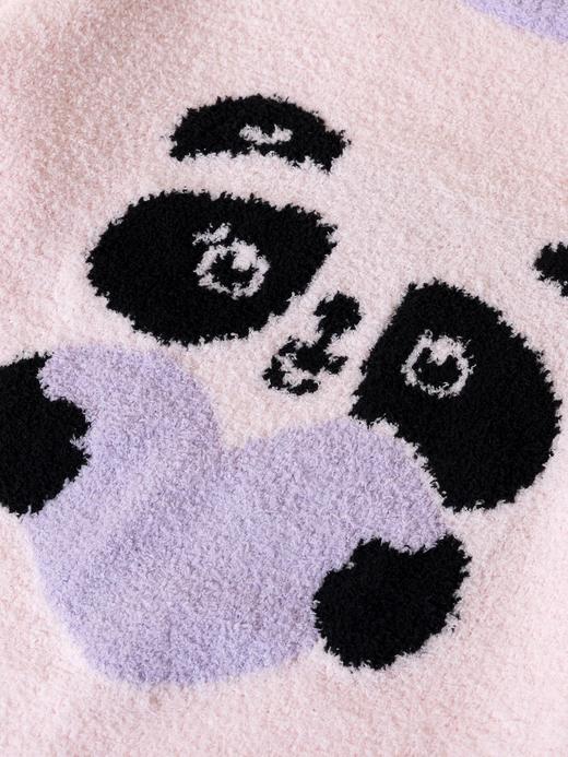 【半边绒国宝】舒雅童装女童长袖长裤家居套装半边绒纤维柔软 舒适  温暖细腻  3F/25251H 商品图2