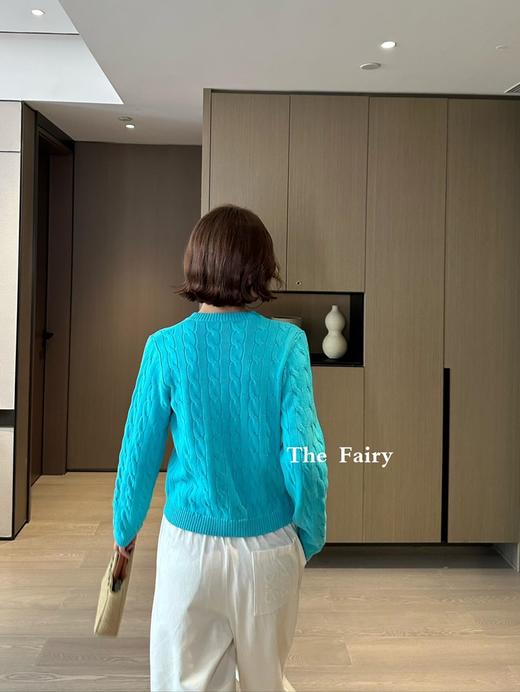 罗意威 25秋冬新款麻花针织开衫（TM） 商品图3