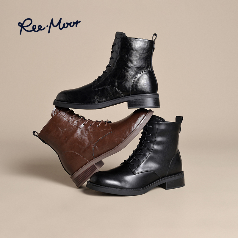 REEMOOR睿慕丨2025年风行部落复古潮酷马丁靴R1L404