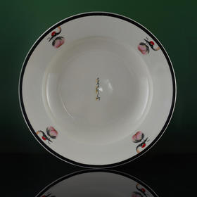 喜行乐/仙桃引鹤草帽盘