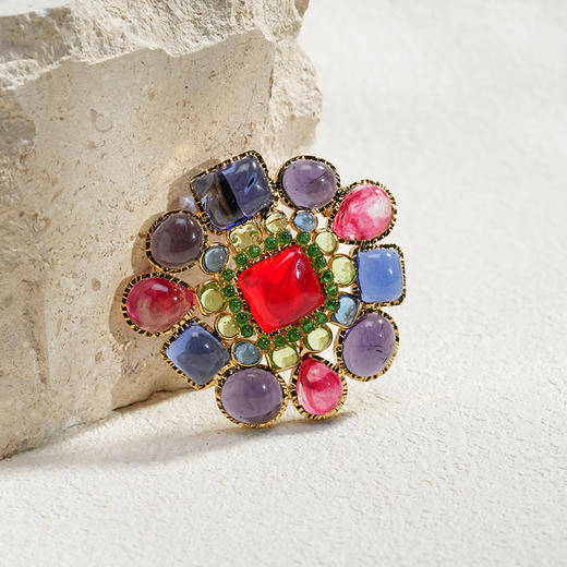 订购6个月到｜Gripoix Paris-香奈儿女士 经典胸针 独家复刻［法国设计师］ 商品图2