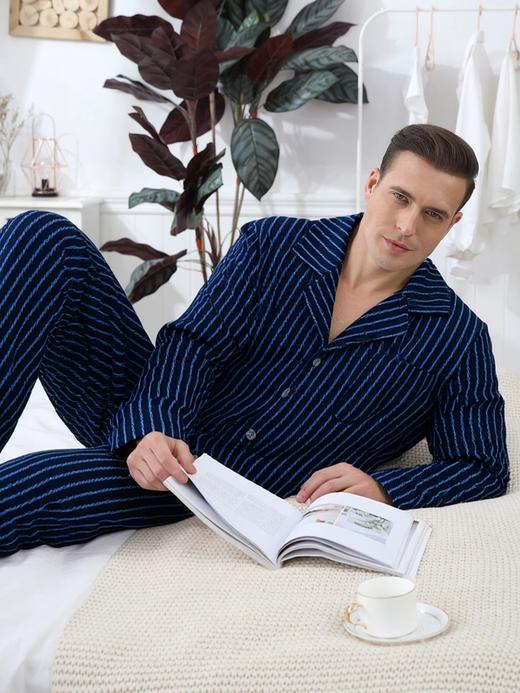 【超柔绒】SCHIESSER德国舒雅男士超柔绒 家居睡衣套装320克39/25497H 商品图3