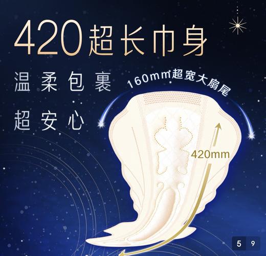 苏菲超熟睡柔棉感量多夜用卫生巾420mm 8片 商品图2