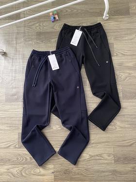 露露男士冬季加绒卫裤